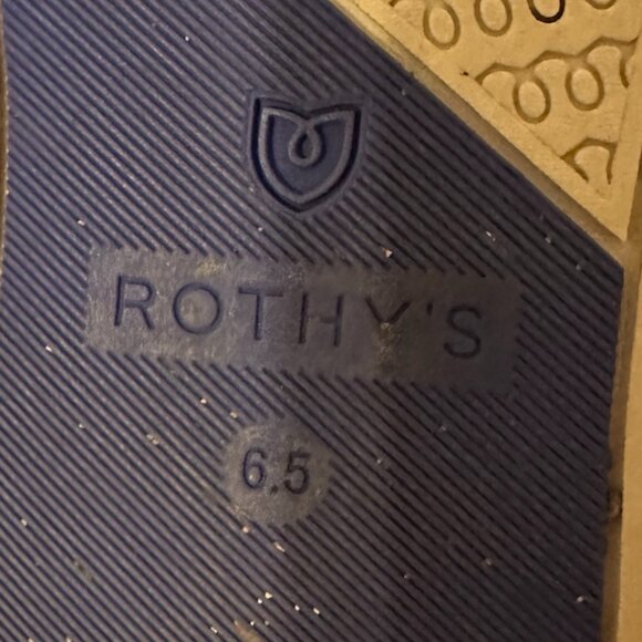 Rothy’s The Chelsea Brown Fawn Melange Pull on Sneakers 6.5 - Picture 6 of 7